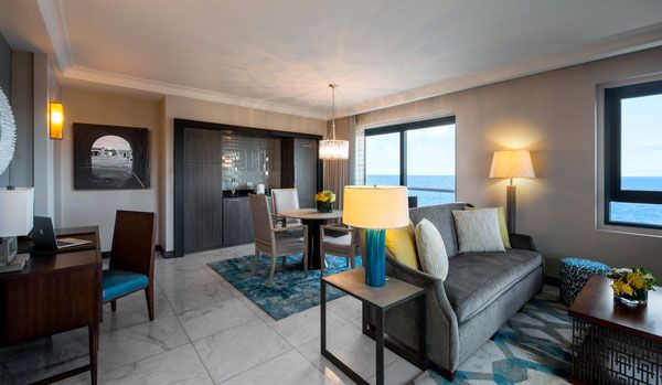 Commodore Two Bedroom Oceanfront Hotel Suite in Puerto Rico